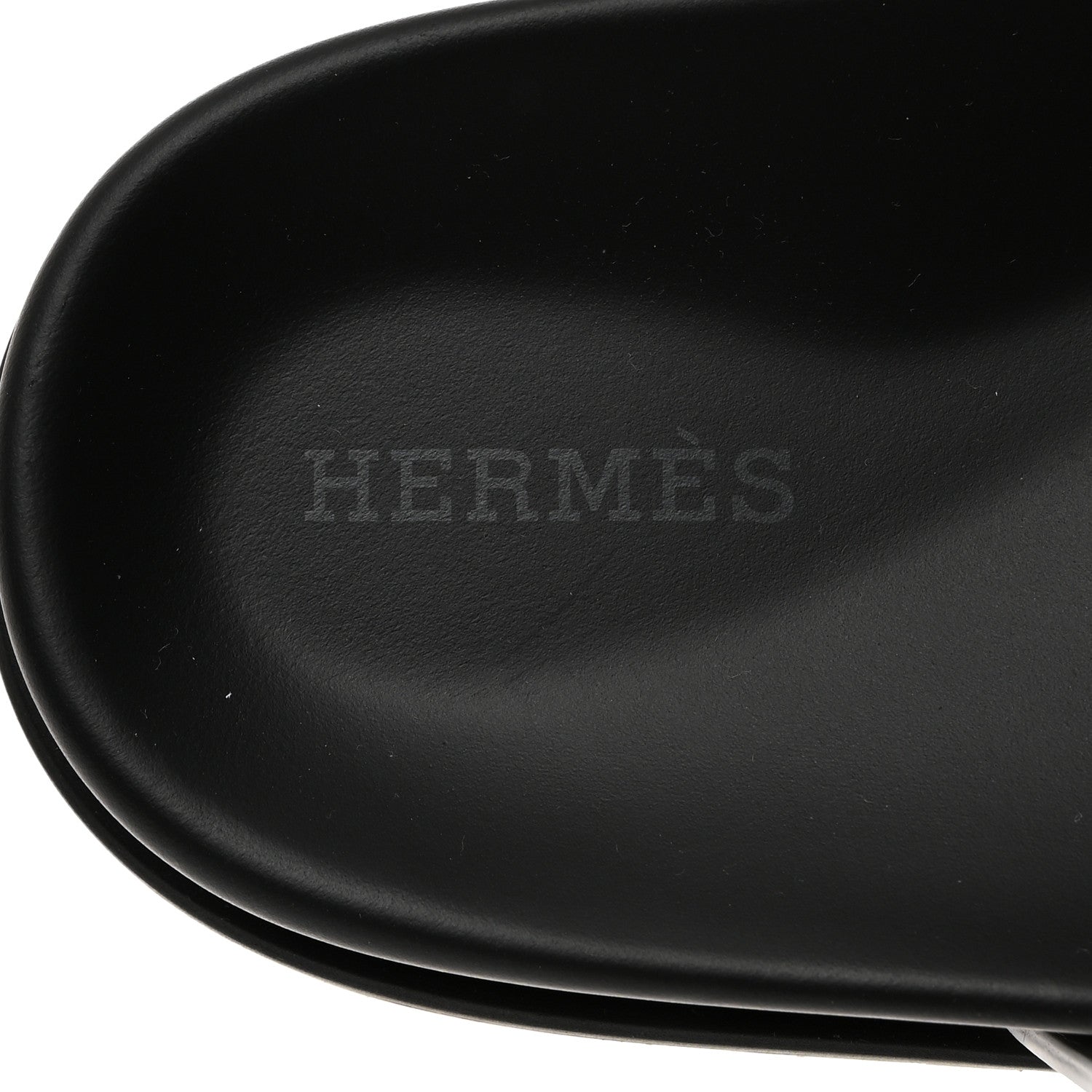 Hermes Calfskin Womens Chypre Sandals 37.5 White 6 of 8