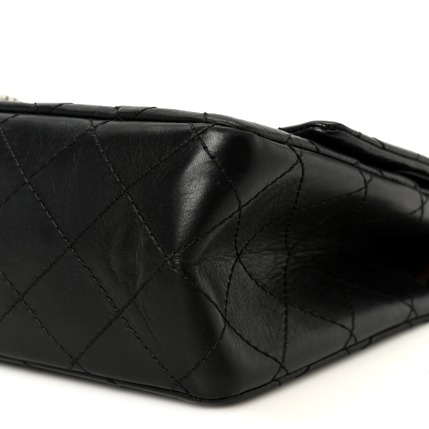 Chanel Aged Calfskin Quilted 2.55 Reissue 226 Flap Black 10 of 11