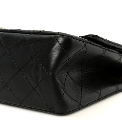 Chanel Aged Calfskin Quilted 2.55 Reissue 226 Flap Black 10 of 11