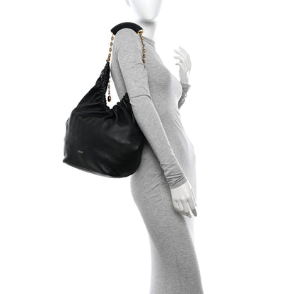 Loewe Nappa Medium Squeeze Bag Black 2 of 12