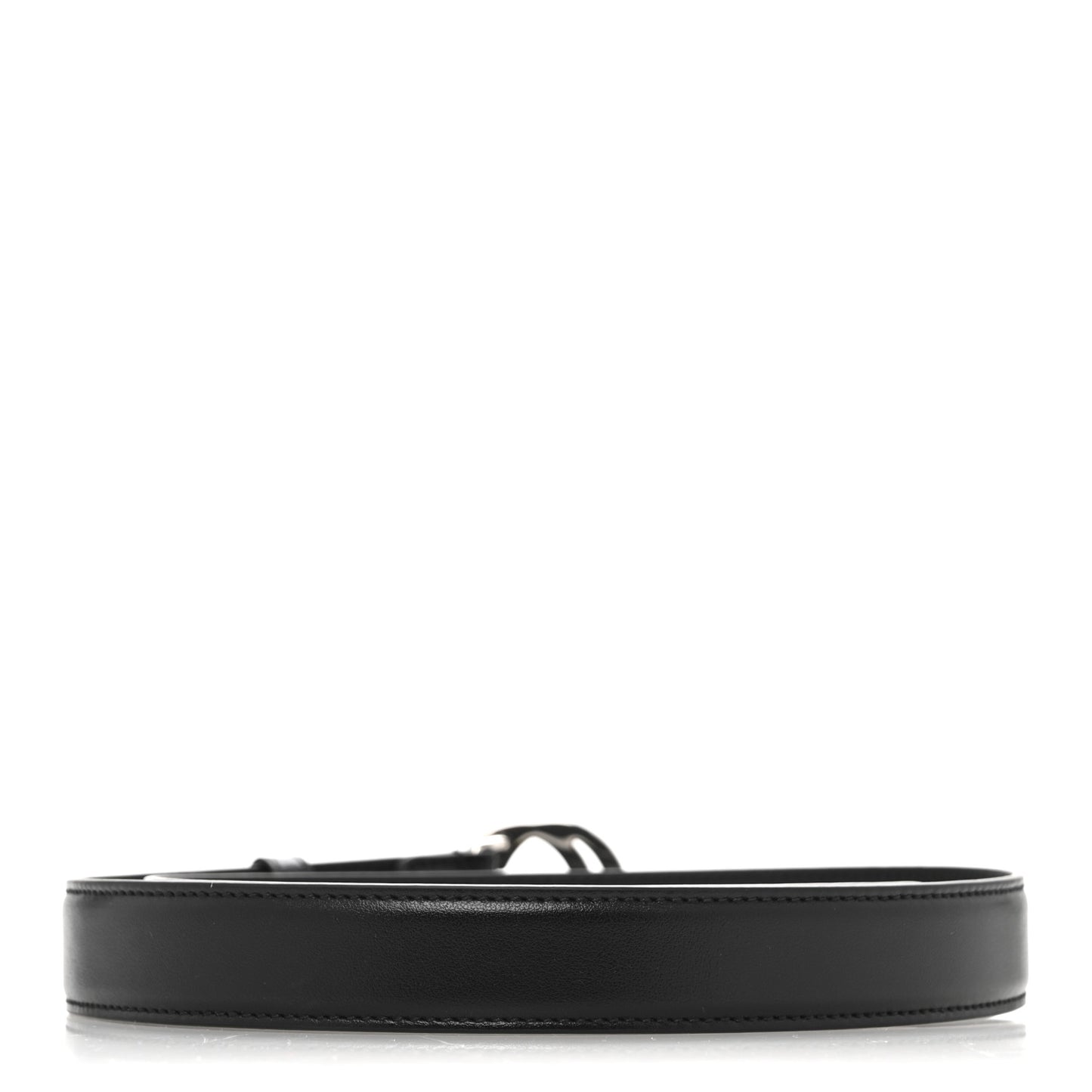 Calfskin Interlocking G Belt 75 30 Black