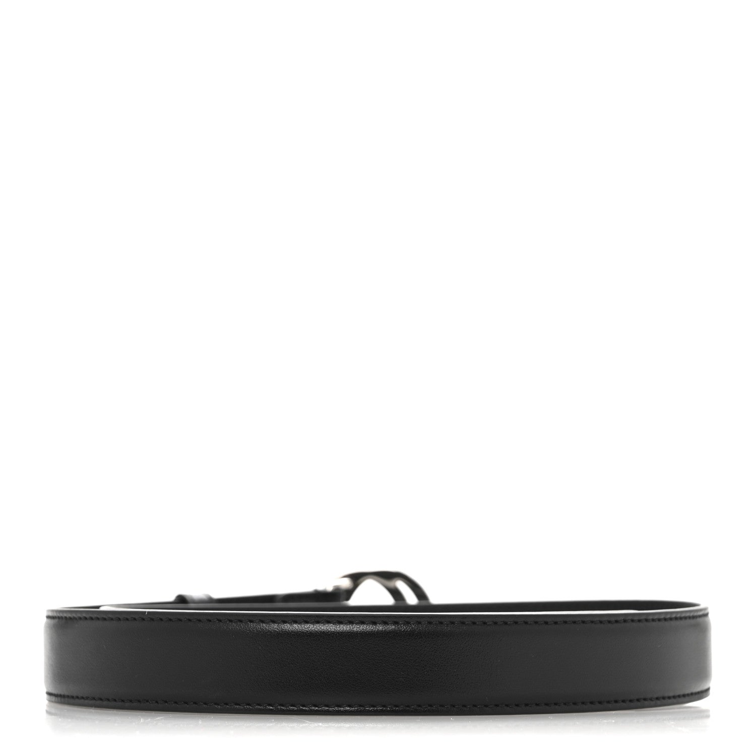 Gucci Calfskin Interlocking G Belt 75 30 Black 2 of 6