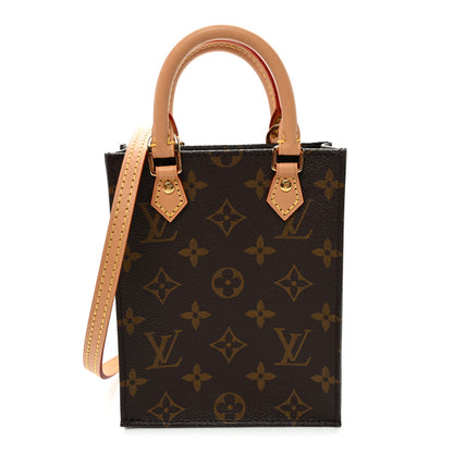 Louis Vuitton Monogram Petit Sac Plat 1 of 10