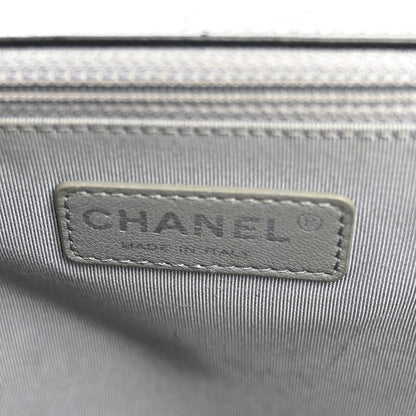 Chanel Calfskin Quilted Large Boy Flap Black 5 of 10