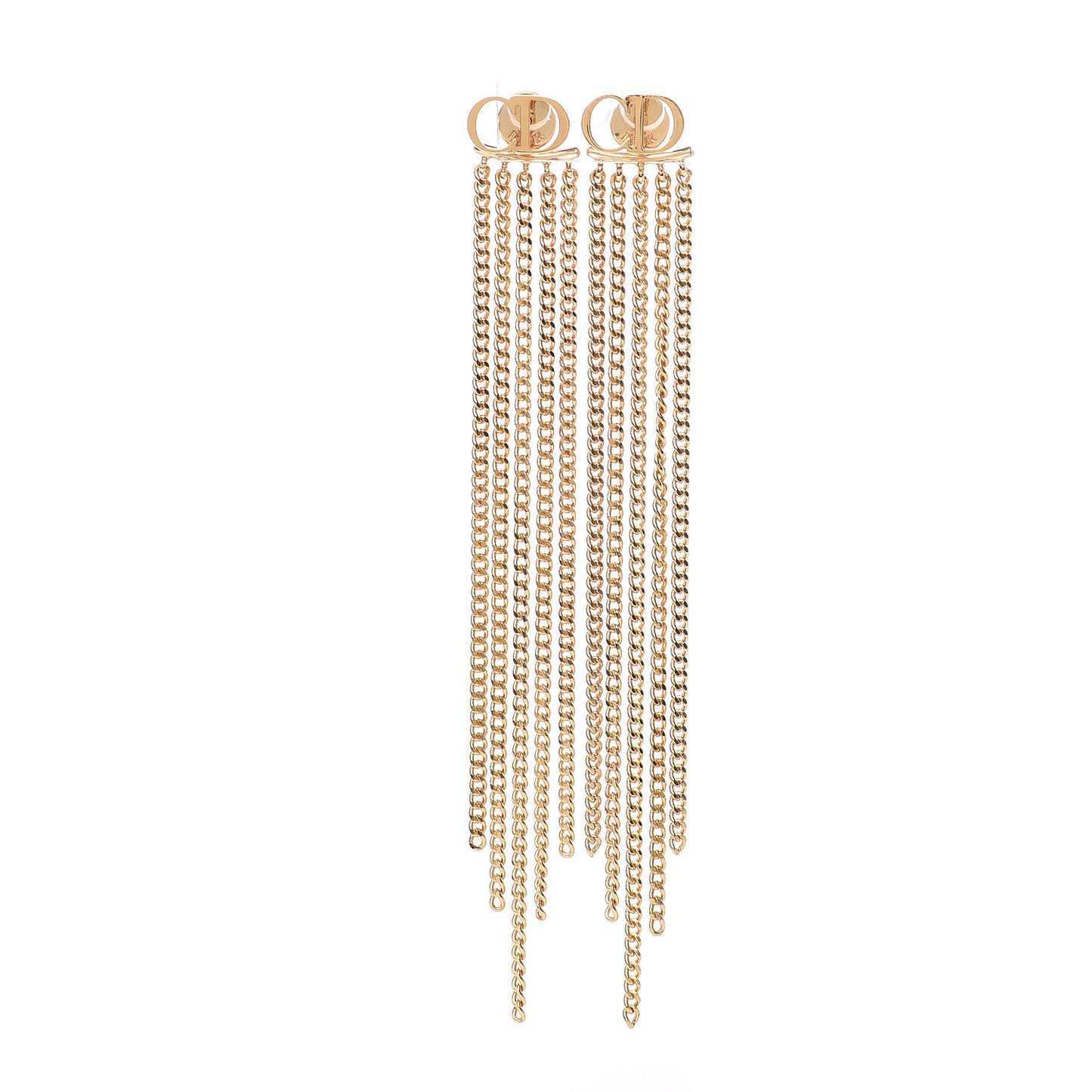Danseuse Etolie Chain Drop Earrings Gold