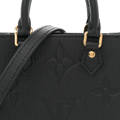 Louis Vuitton Empreinte Monogram Giant Petit Sac Plat Black 7 of 9