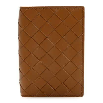 Bottega Veneta Nappa Intrecciato Passport Case Caramel 1 of 6