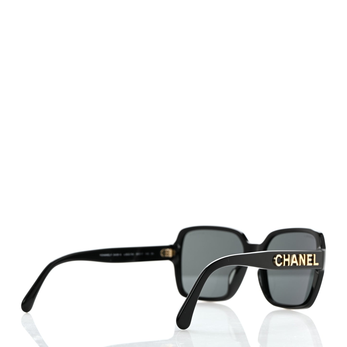 Acetate Square Sunglasses 5408-A Black