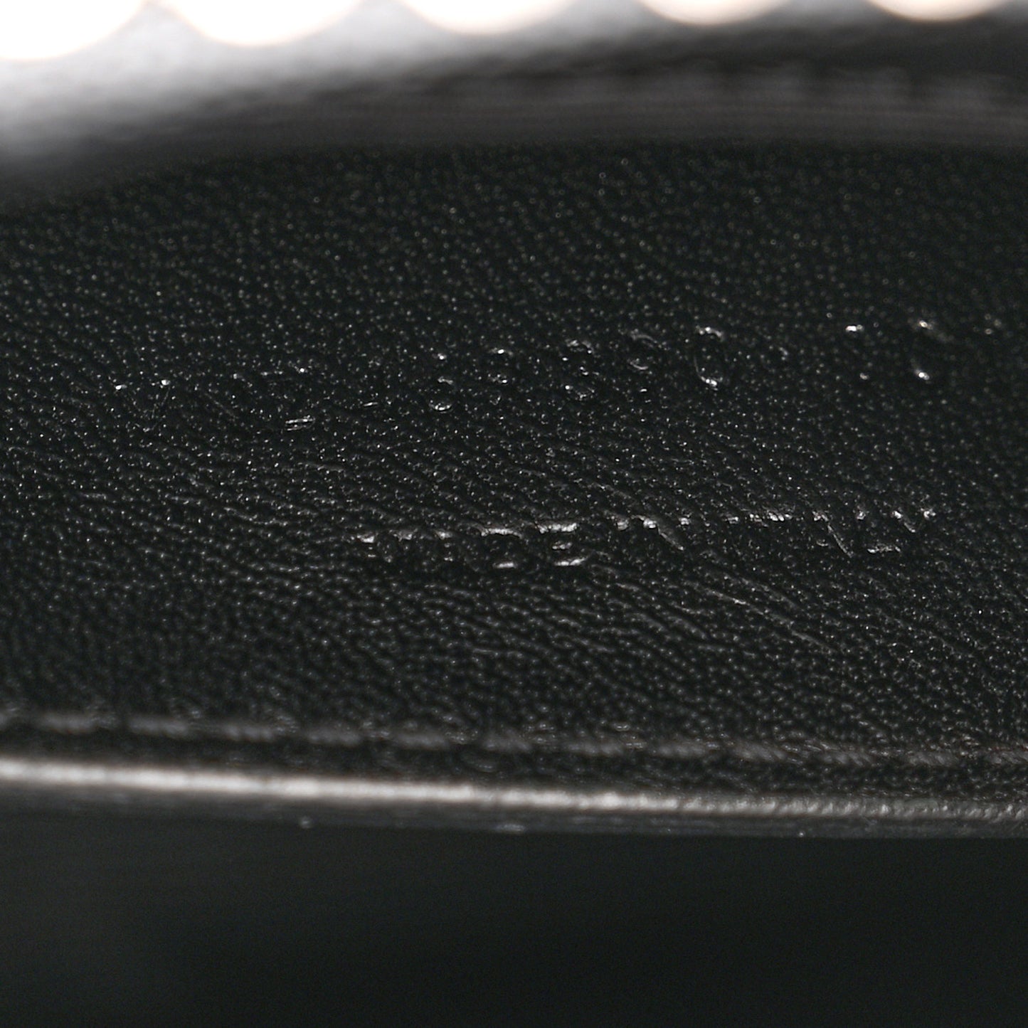 Grain De Poudre Small Monogram Kate Satchel Black