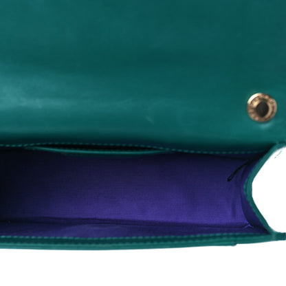 Bulgari Calfskin Serpenti Forever Crossbody Bag Emerald Green 4 of 9