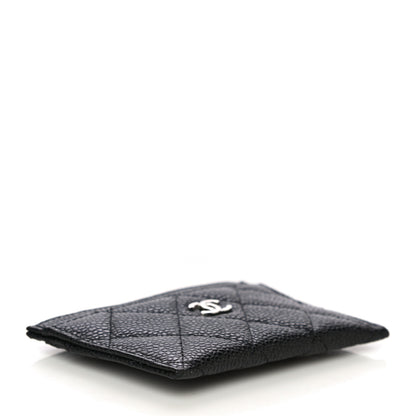 Chanel Caviar Quilted Card Holder Black 4 of 12