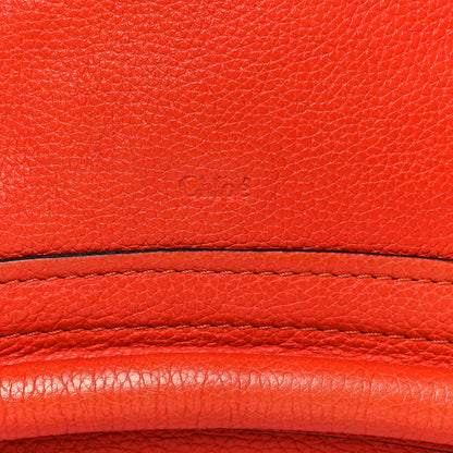 Chloe Calfskin Medium Paraty Orange Mechanic 7 of 14