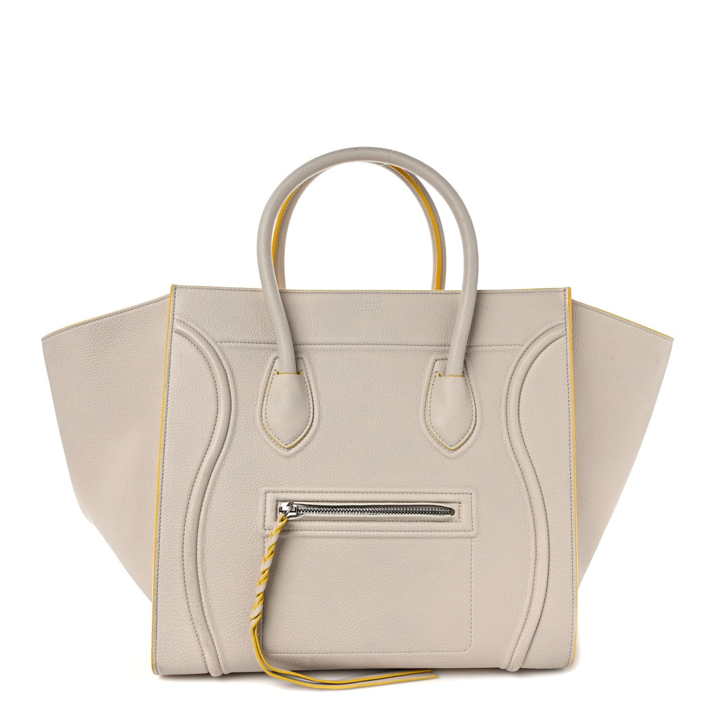 Grained Calfskin Medium Phantom Luggage Powder