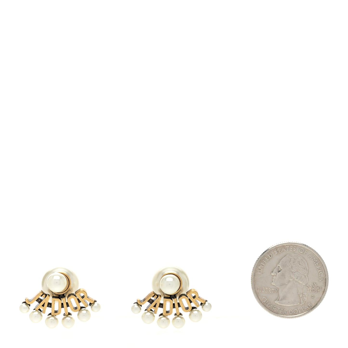 Pearl J'Adior Dior Tribal Earrings