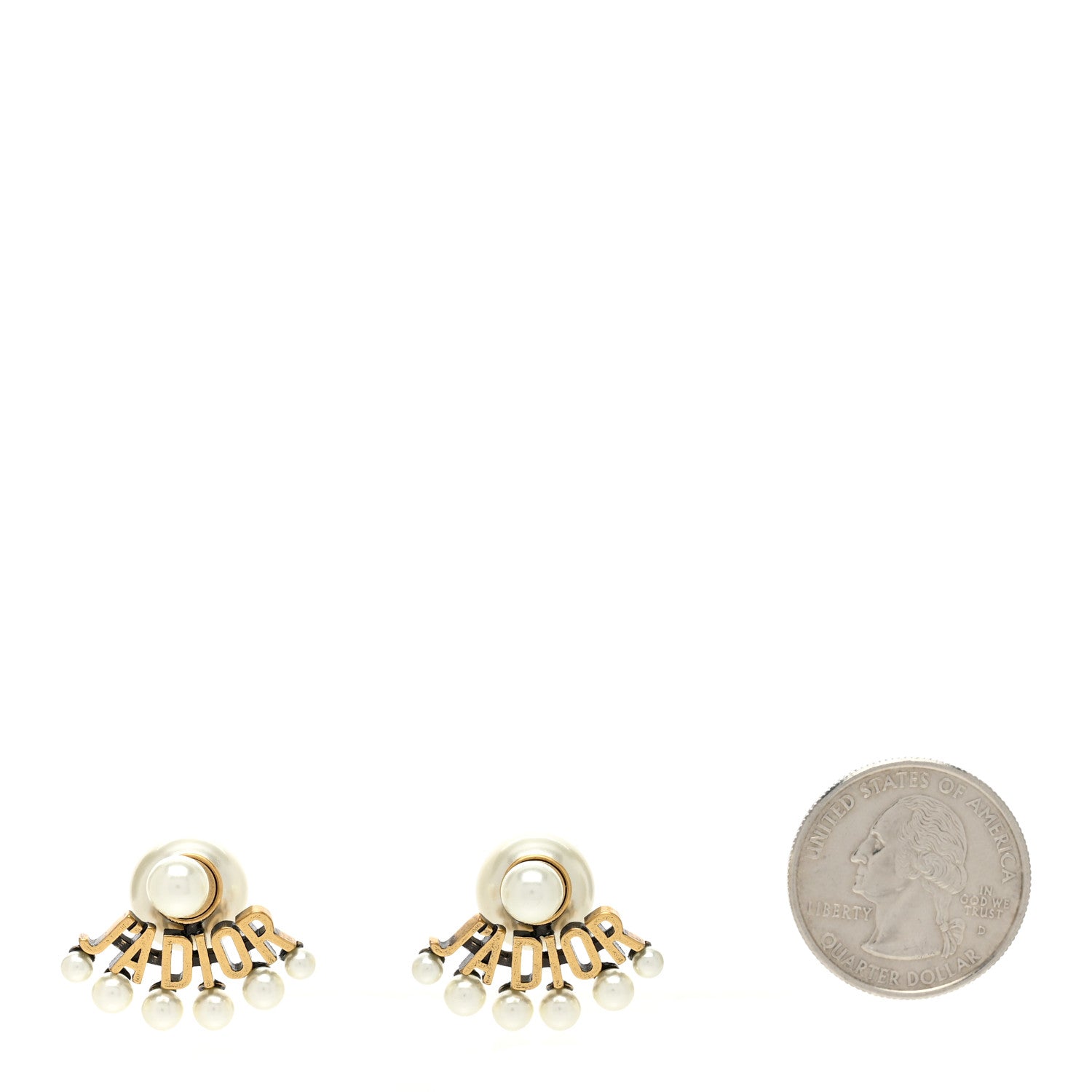 Christian Dior Pearl J'Adior Dior Tribal Earrings 2 of 5