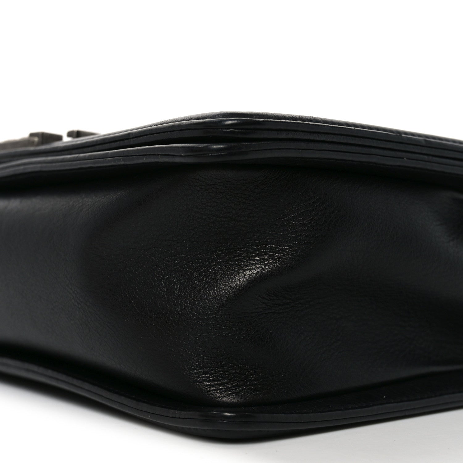 Chanel Calfskin Quilted Medium Boy Flap Black 10 of 11