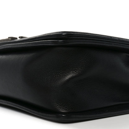 Chanel Calfskin Quilted Medium Boy Flap Black 10 of 11