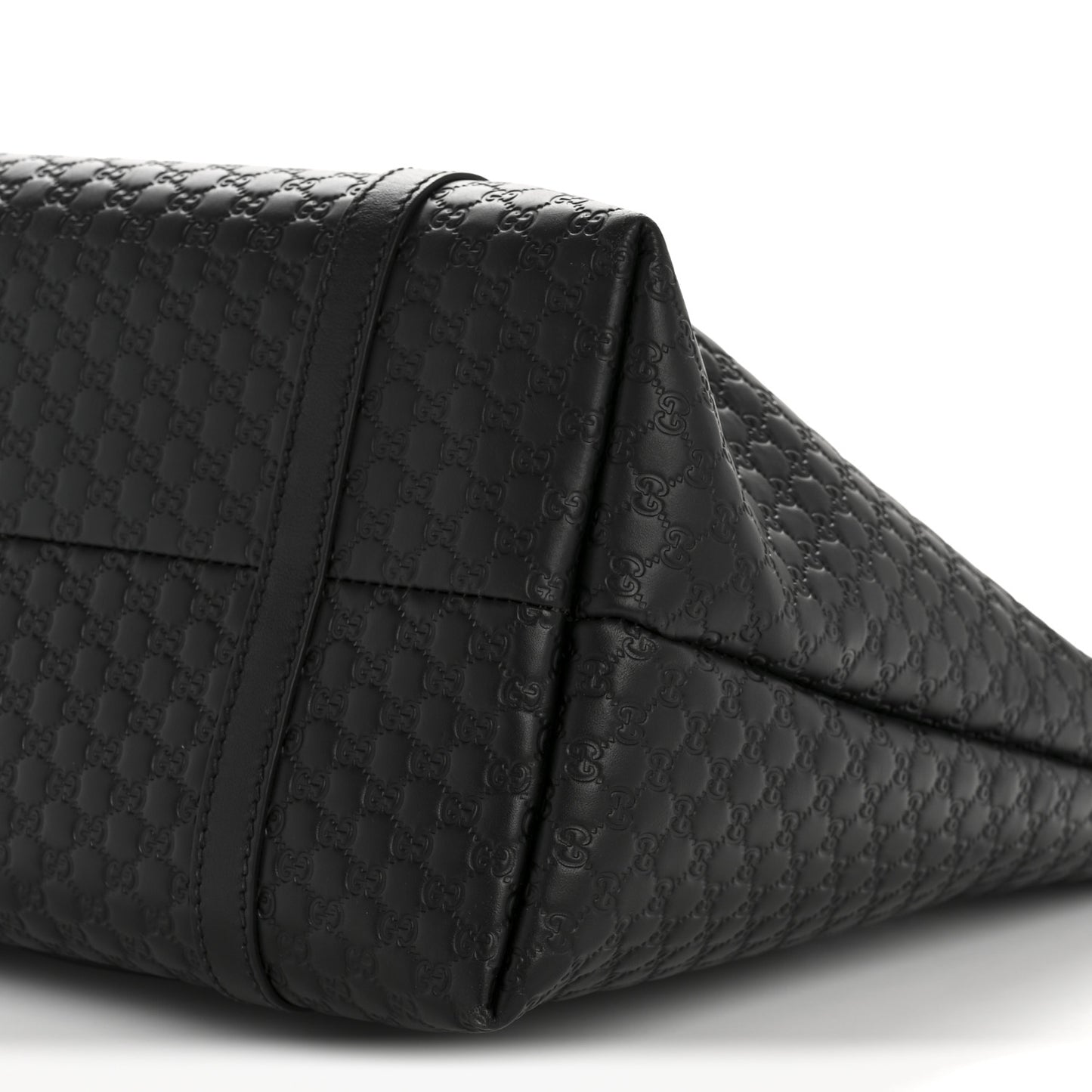 Microguccissima Medium Joy Tote  Black