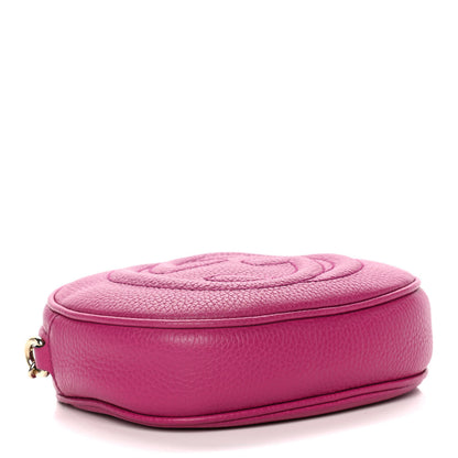 Gucci Cellarius Calfskin Mini Soho Chain Bag Bright Bouganville 4 of 11