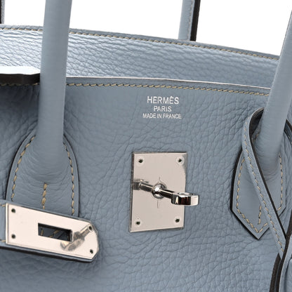 Hermes Togo Birkin 35 Bleu Lin 7 of 15