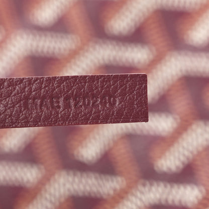 Goyard Goyardine Boheme Hobo Burgundy 9 of 12