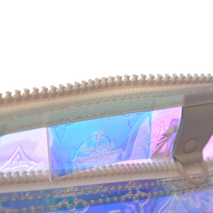 Louis Vuitton PVC Monogram Keepall Bandouliere 50 Iridescent Prism 7 of 9