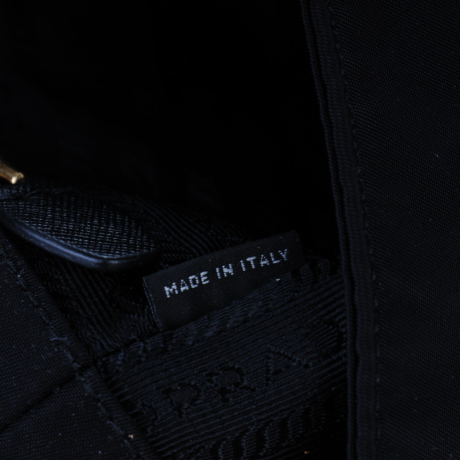 Prada Tessuto Nylon Saffiano Messenger Bag Nero Black 7 of 8