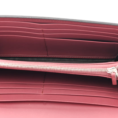 Gucci GG Supreme Monogram Blooms Continental Wallet Beige Multicolor Dry Rose 6 of 9
