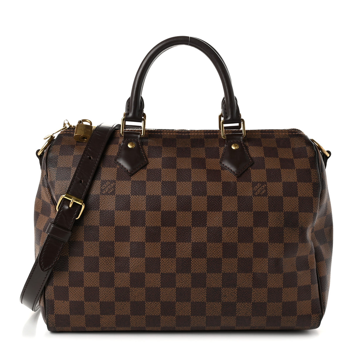 Louis Vuitton Damier Ebene Speedy Bandouliere 30 1 of 10