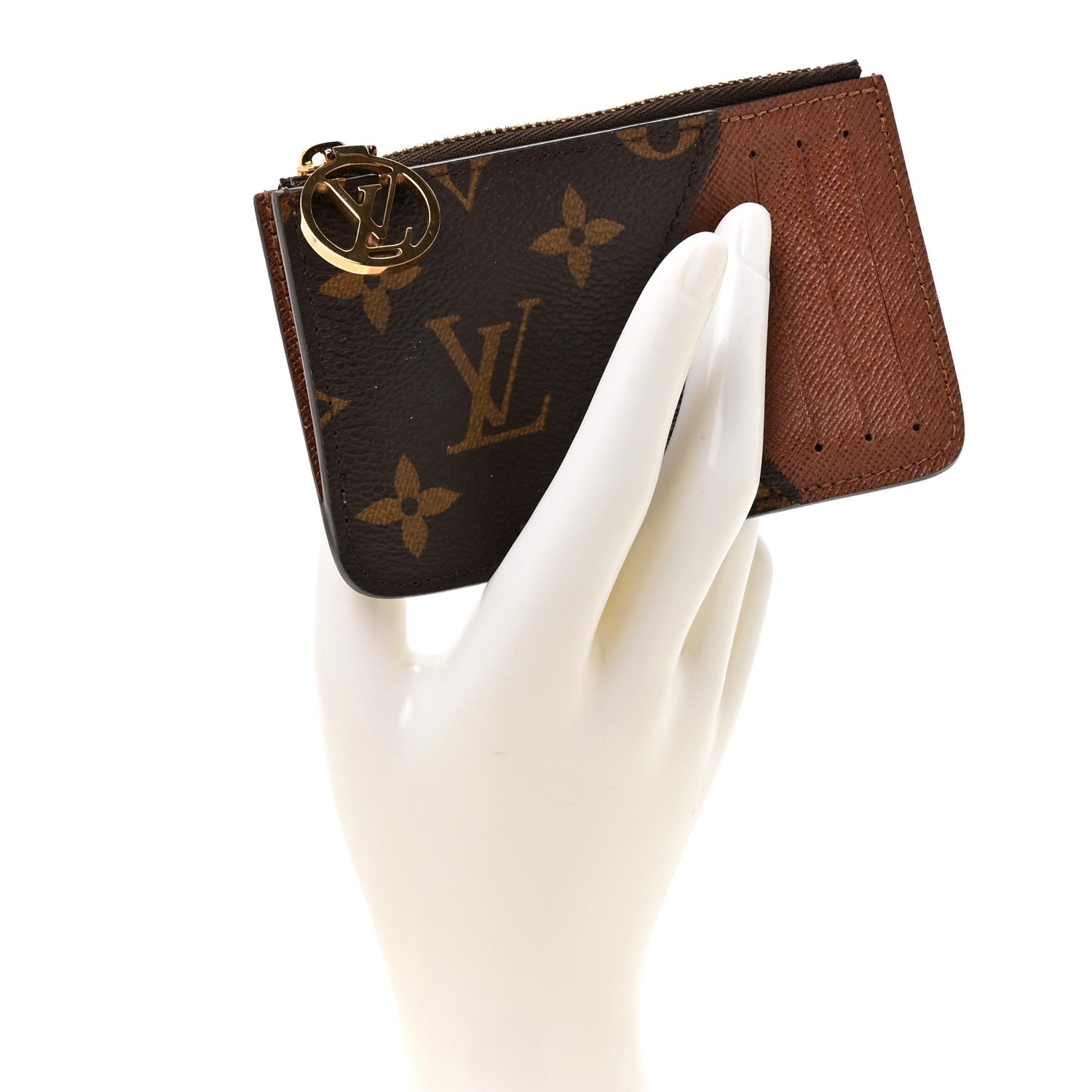 Louis Vuitton Monogram Zipped Romy Card Holder 2 of 6