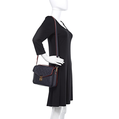 Louis Vuitton Empreinte Pochette Metis Marine Rouge 2 of 9
