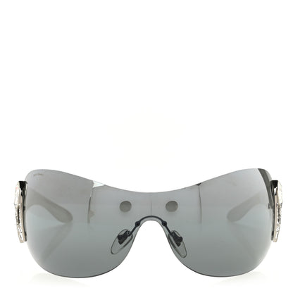 Bulgari BVLGARI Crystal Sunglasses 6017-B Grey White 3 of 5