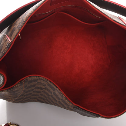 Louis Vuitton Damier Ebene Caissa Hobo Cherry 5 of 8