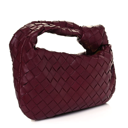 Bottega Veneta Nappa Intrecciato Mini Jodie Dark Red 3 of 10
