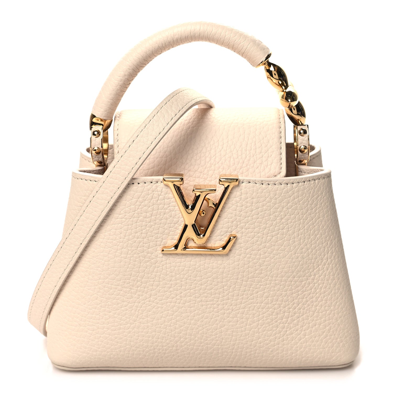 Louis Vuitton Taurillon Jewelily Capucines Mini Quartz 1 of 9