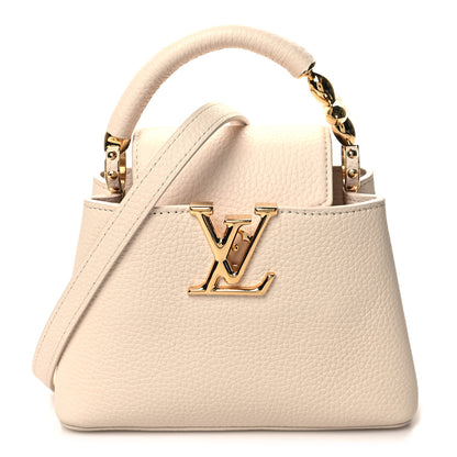 Louis Vuitton Taurillon Jewelily Capucines Mini Quartz 1 of 9