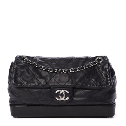 Chanel Calfskin Quilted VIP Flap Black 1 of 12