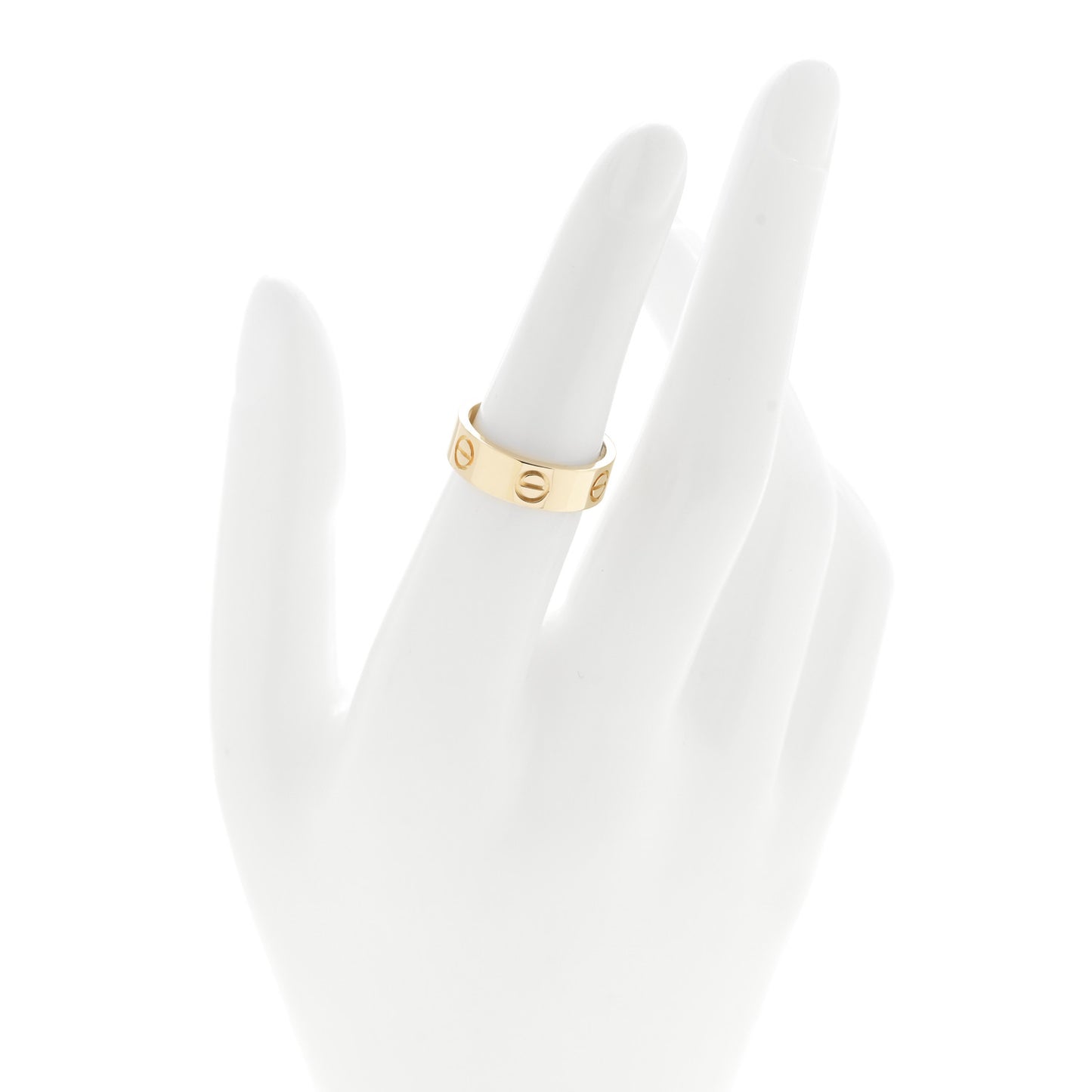 18K Yellow Gold 5.5mm LOVE Ring 51 5.75