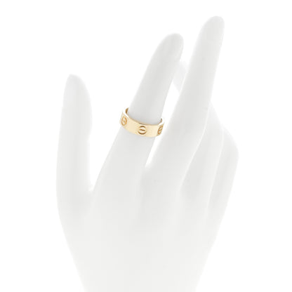 Cartier 18K Yellow Gold 5.5mm LOVE Ring 51 5.75 2 of 5