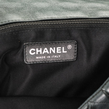 Chanel Iridescent Calfskin Large Chic Quilt Flap Black 7 of 8