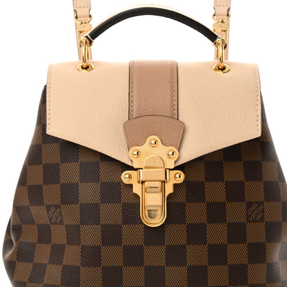 Louis Vuitton Damier Ebene Clapton Backpack Creme 7 of 9