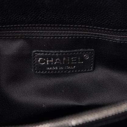 Chanel Caviar Quilted Grand Shopping Tote GST Black 6 of 11