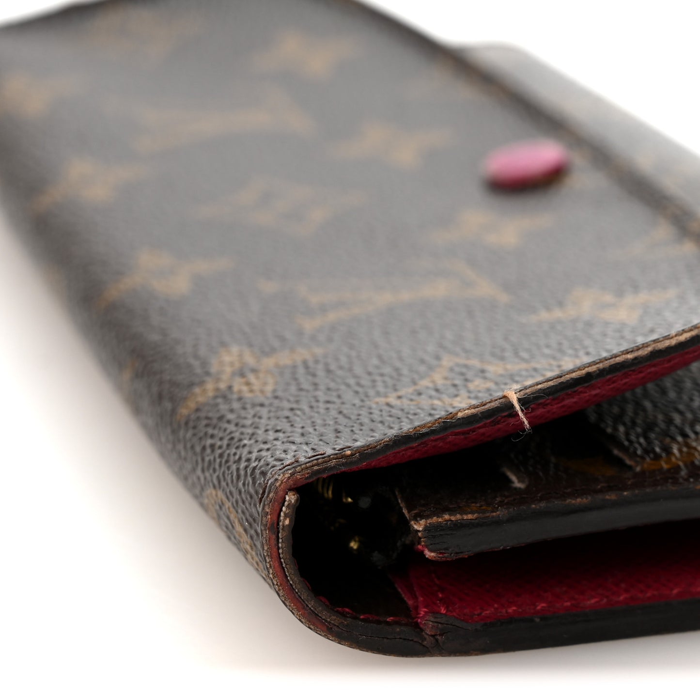 Monogram Emilie Wallet Fuchsia