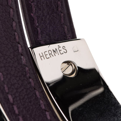 Hermes Chevre Mysore Pousse Pousse Bracelet Ultraviolet 4 of 5