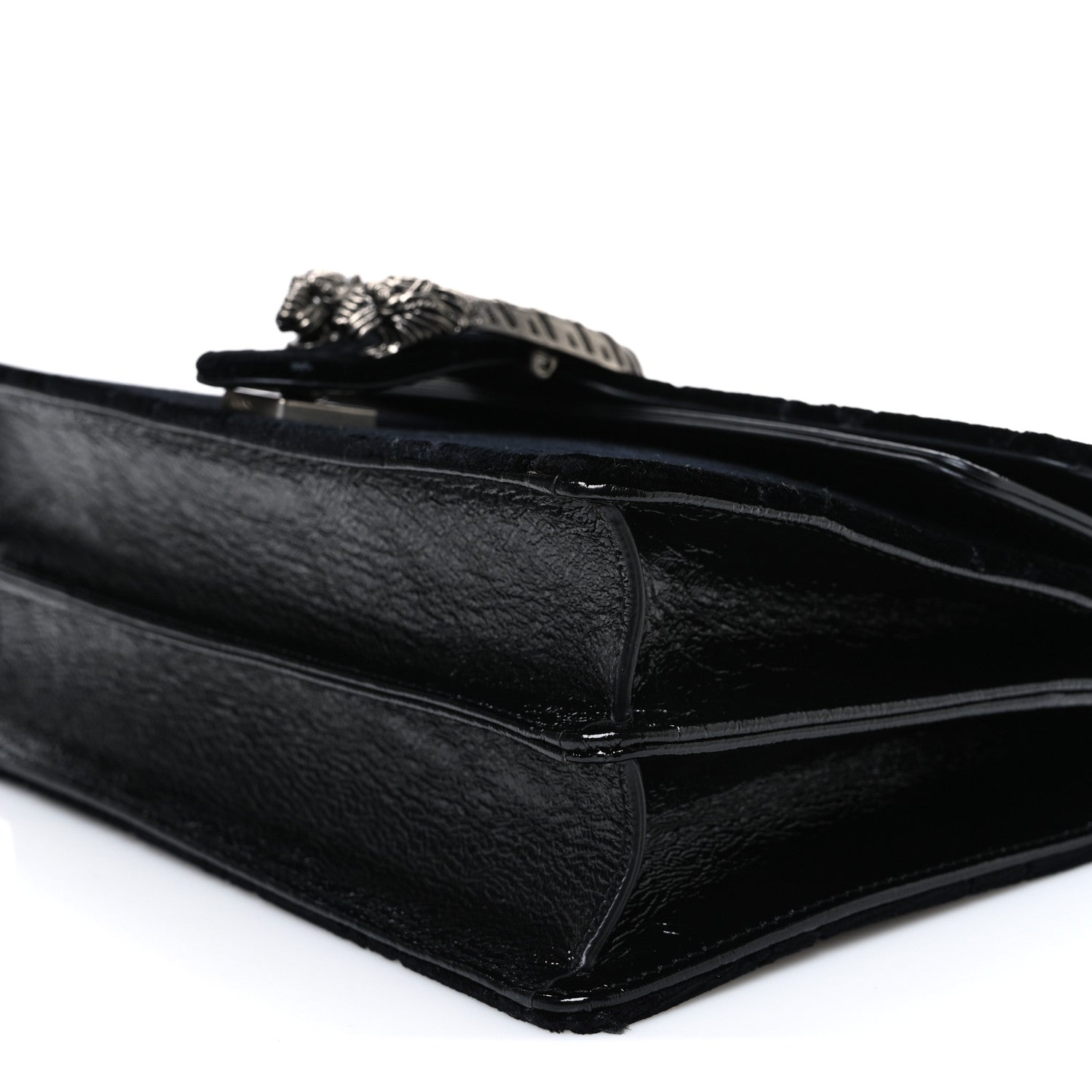 Gucci Velvet GG Monogram Small Dionysus Shoulder Bag Black 10 of 10