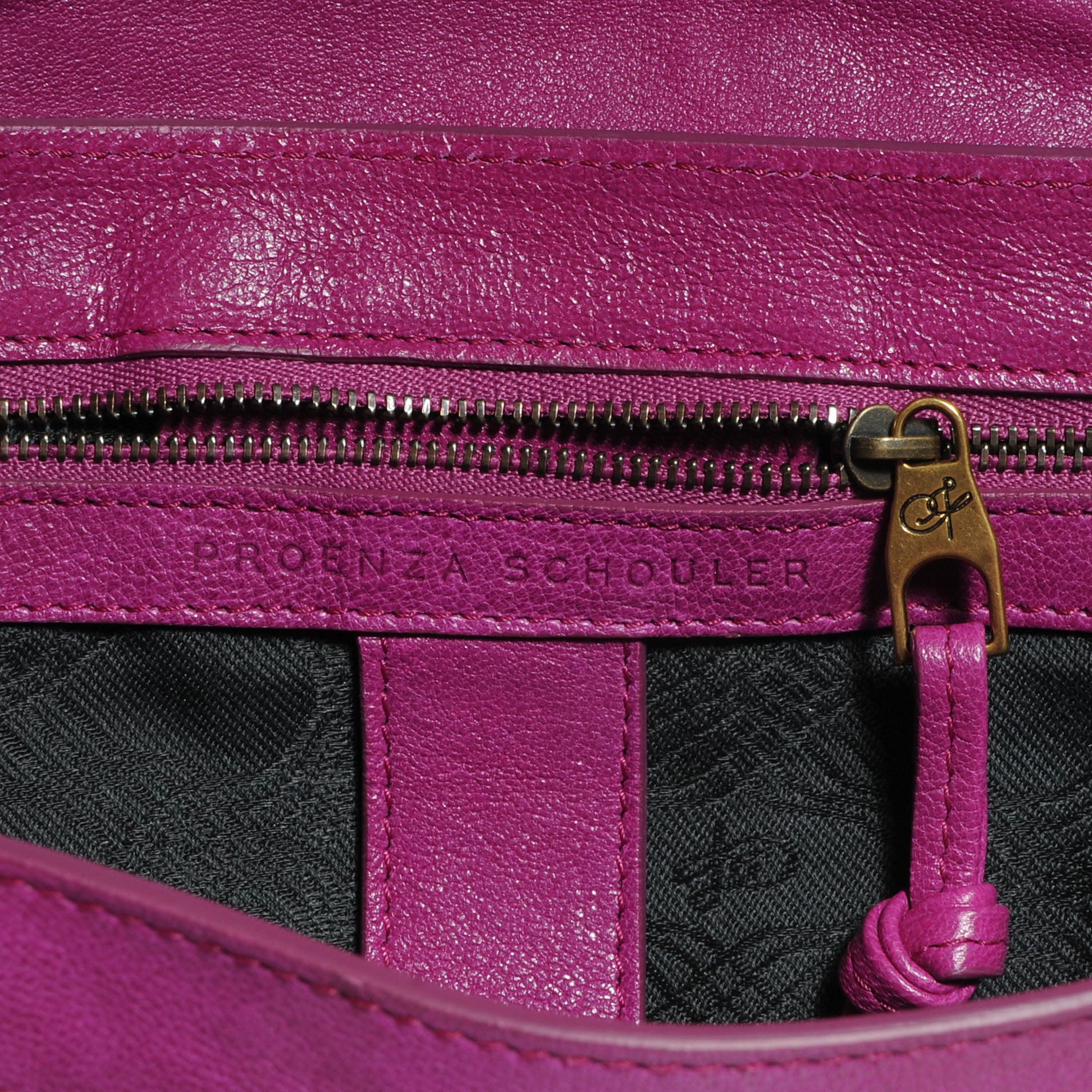 Proenza Schouler Lambskin PS1 Large Satchel Orchid 7 of 12