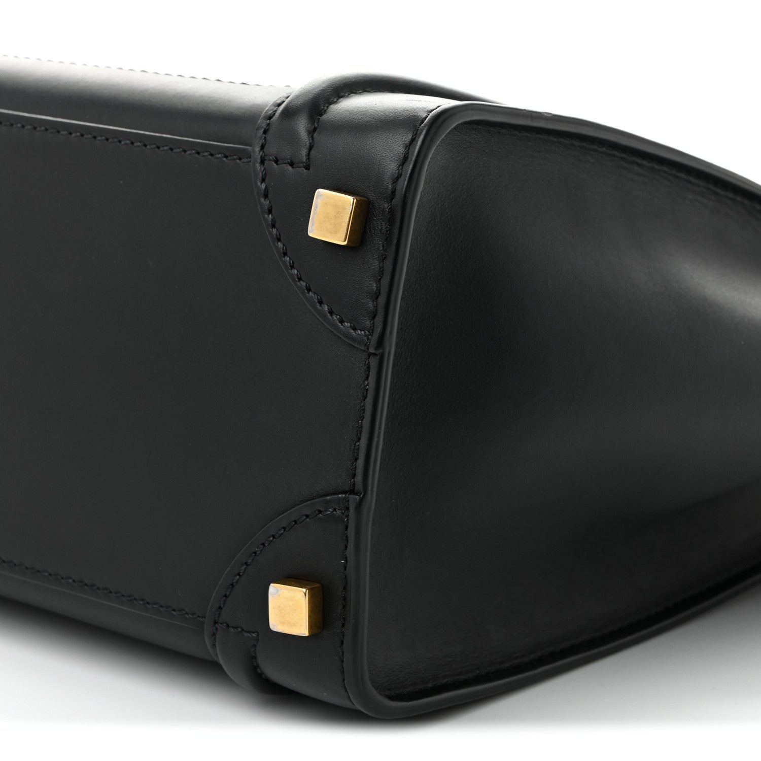 Celine Smooth Calfskin Micro Luggage Black 10 of 10