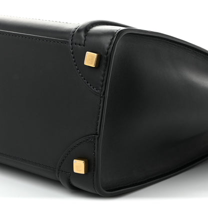 Celine Smooth Calfskin Micro Luggage Black 10 of 10