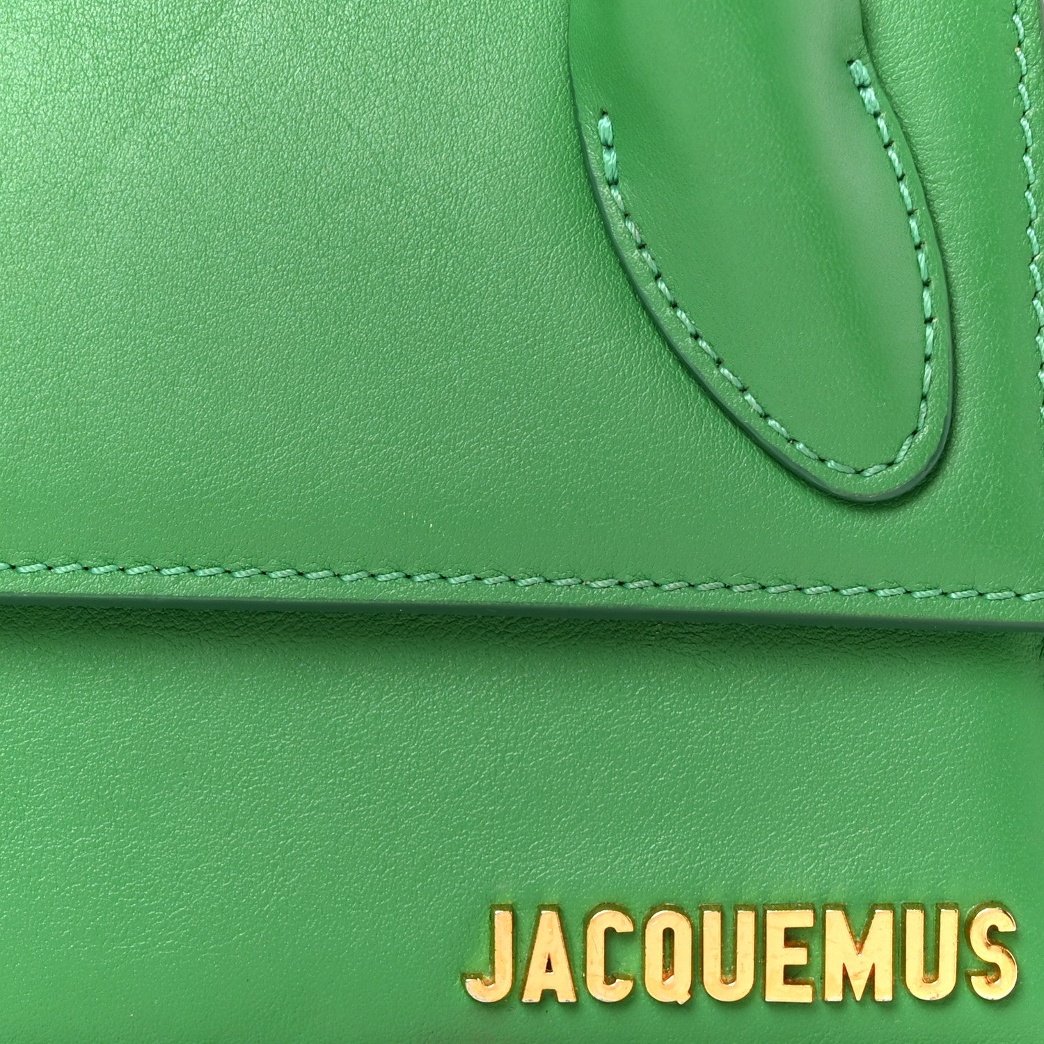 Jacquemus Smooth Calfskin Le Chiquito Long Green 7 of 9