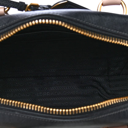 Prada Saffiano Lux Bauletto Black Cammeo 4 of 6